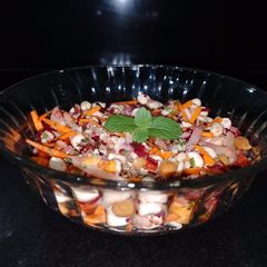 A picture of Peanut disco salad.