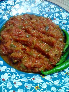 عکسی از دستور خوراک بادمجان