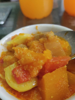 Una foto de Curry de calabaza