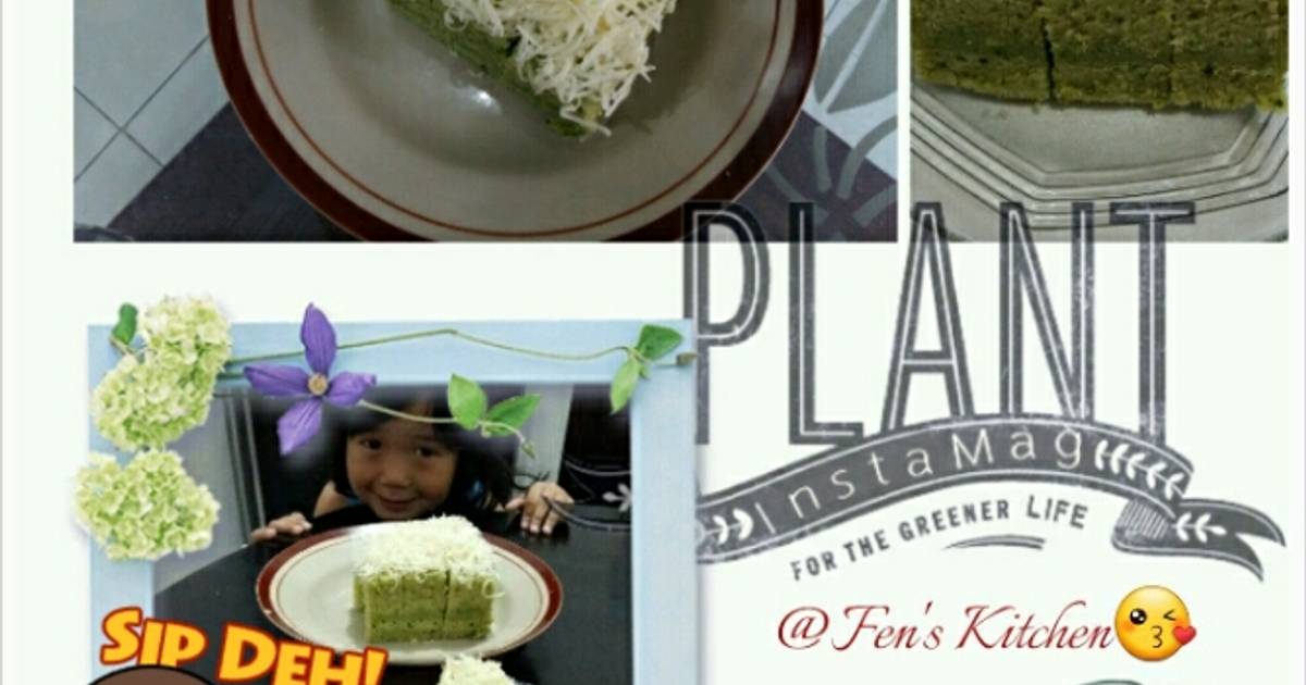 Resep Green Tea Steamed Cake oleh Fenny Cookpad