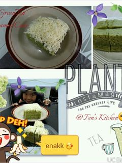 Foto resep Green Tea Steamed Cake