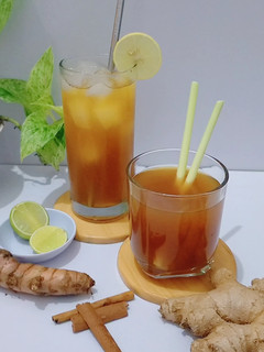 Foto resep Wedang Serai Kunyit Kayu Manis Jahe