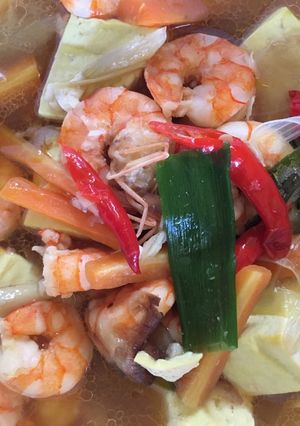 Foto resep Sop Udang (menu balita)