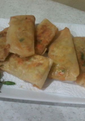 Foto resep Martabak Isi Sayur With Kulit Lumpia