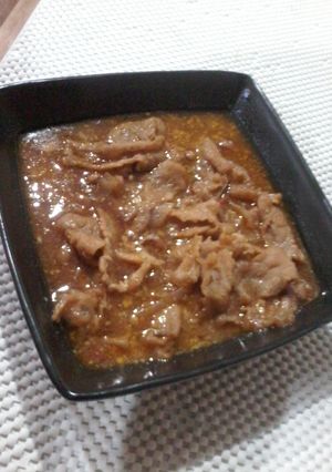 Foto resep Bistik Daging Simple
