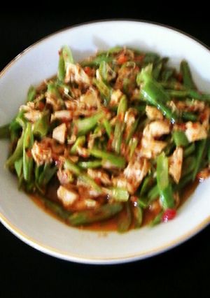 Foto resep Tumis Buncis Ayam Suwir