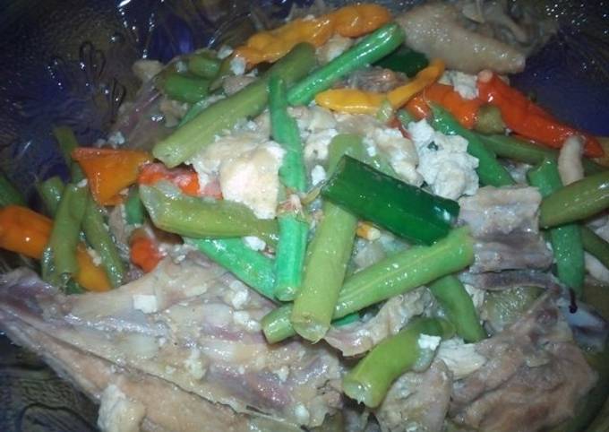 Resep membuat Asem-asem Tulang Ayam Randublatung  gurih