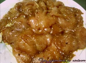 Una foto de Aderezo para macerar filetes a la plancha