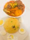 LAMB Vegetables stew with Couscous