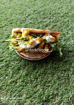 A picture of Spicy, Choley and Kulcha Taco 🌮 (Deshi Twist).