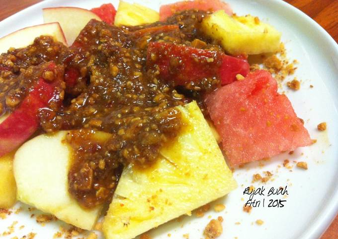 Resep Rujak Buah Oleh Fitri Sasmaya Cookpad