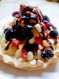 Pavlova con frutas