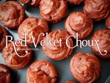 Red Velvet Choux (Soes Red Velvet)