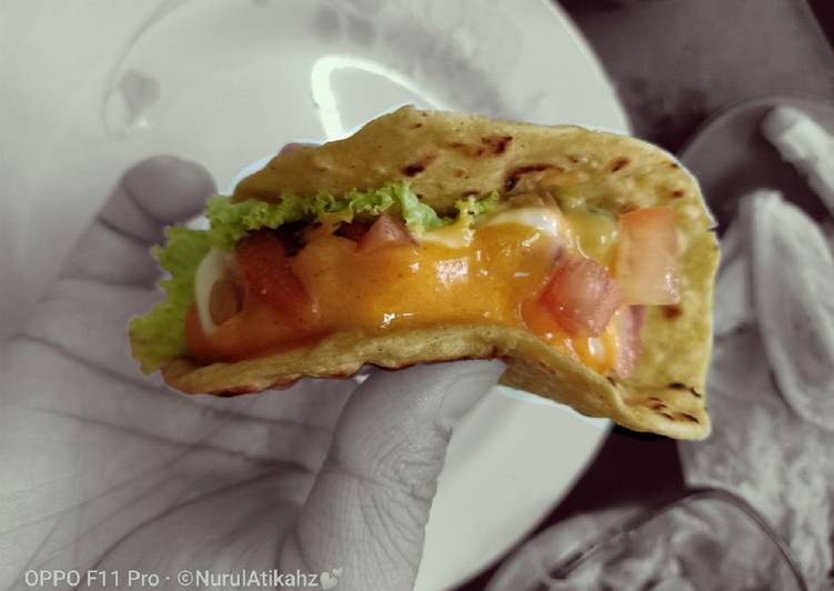 Arahan Buat Capathi berinti ala mini taco 🌮 #KCHUP yang Mudah