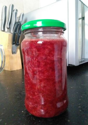 Una foto de Mermelada de frutilla