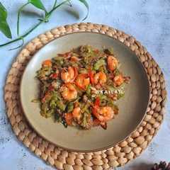 Oseng Pare Udang-レシピのメイン写真