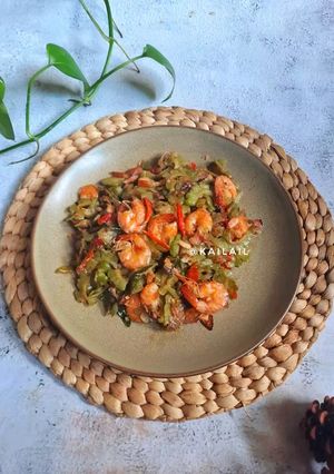 Foto resep Oseng Pare Udang