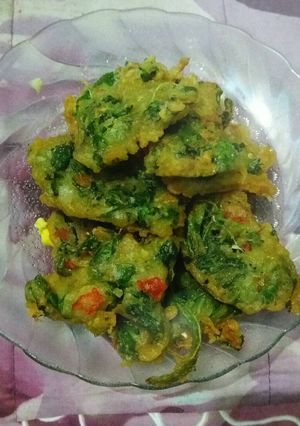 Foto resep Bakwan bayam kriuk