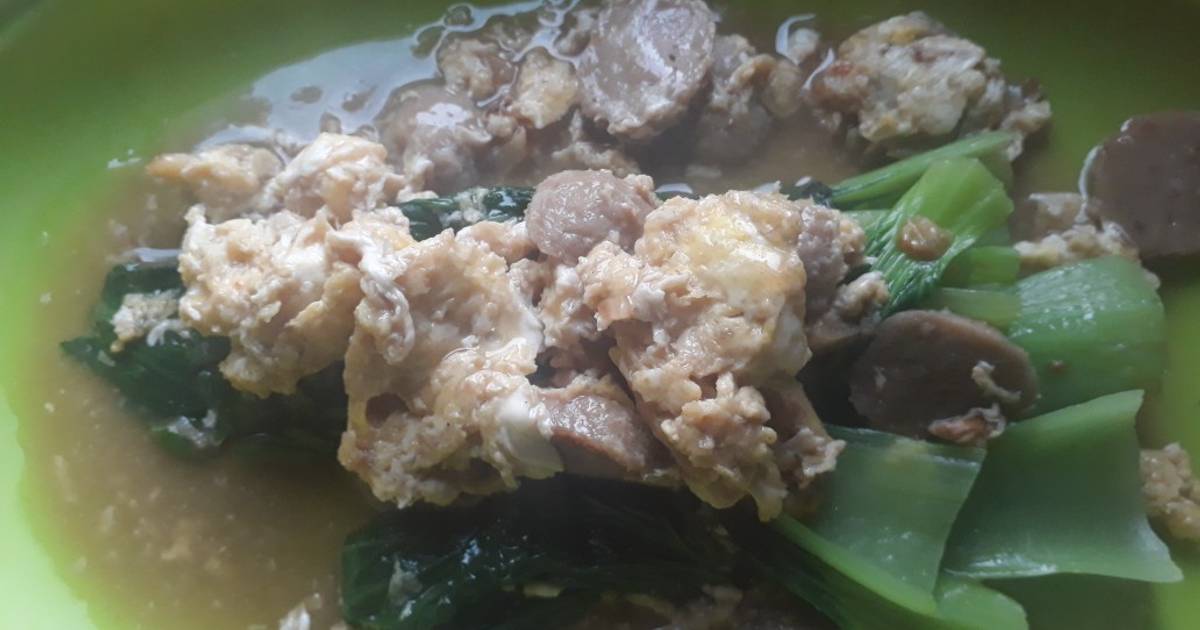 Resep Tumis Pokcoy Sawi Sendok Oleh Nur Anisa Dwi Utami Cookpad