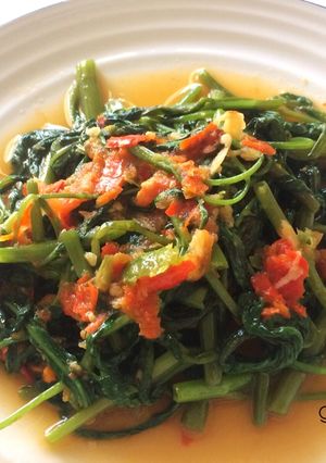 Foto resep Kangkung balacan