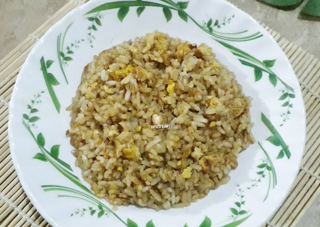 Nasi goreng for kiddos