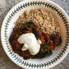 A picture of Chili with....