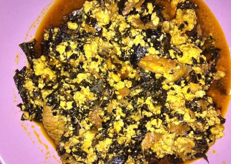 Recipe of Ultimate Egusi with bitterleaf soup | The Best Food|Easy Recipes for Busy Familie