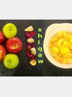 عکسی از دستور کمپوت سیب 🍎🍏