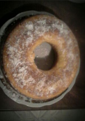 Una foto de Budin de limón y leche condensada