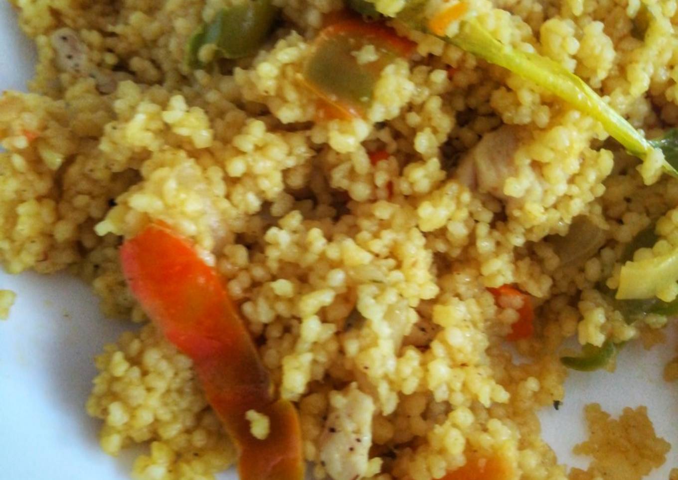 Couscous de pollo