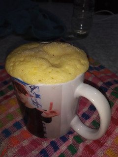 Una foto de Torta en taza (sin leche)