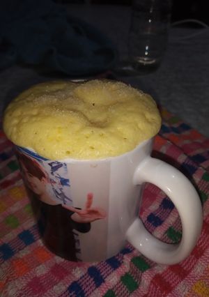 Una foto de Torta en taza (sin leche)