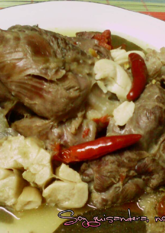Una foto de Morcillo de ternera en fiambre picante
