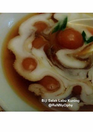 Foto resep Biji Salak Labu Kuning