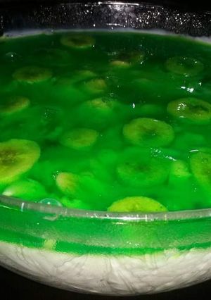 A picture of 🍌🍌🍌🍎👉Banana Jelly Custard Delight 🍌🍌🍌🍎  #ramadankitiyari.