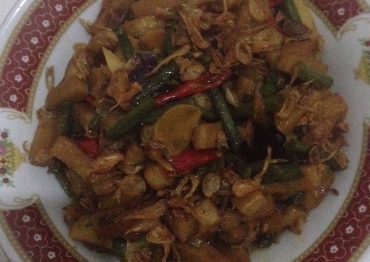 Resep Oreg tempe gembus kacang panjang, Sempurna