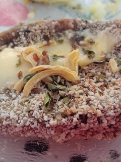 Una foto de Milanesas de berenjena 🍆