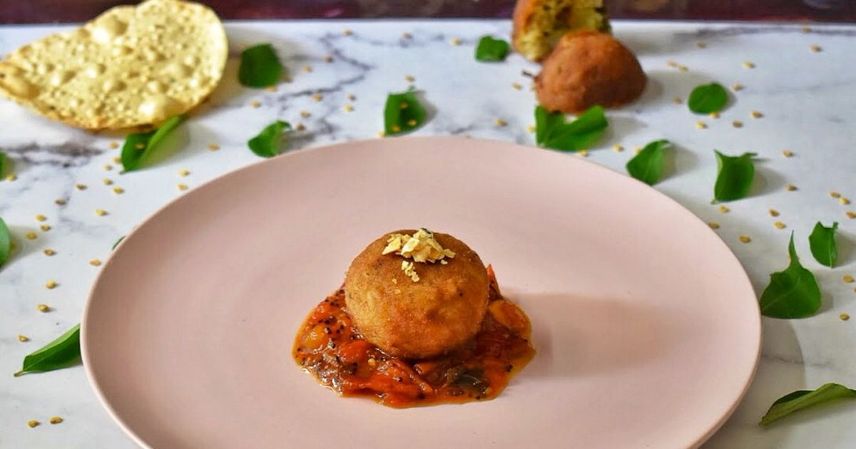 Bhata Dalma Arancini Recipe by Kulsum Begum - Cookpad