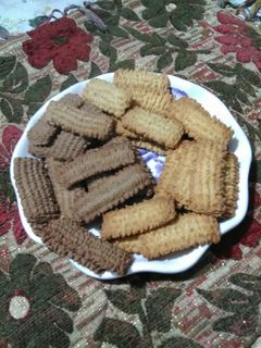 صورة لوصفة بسكوت النشادر بالزبده