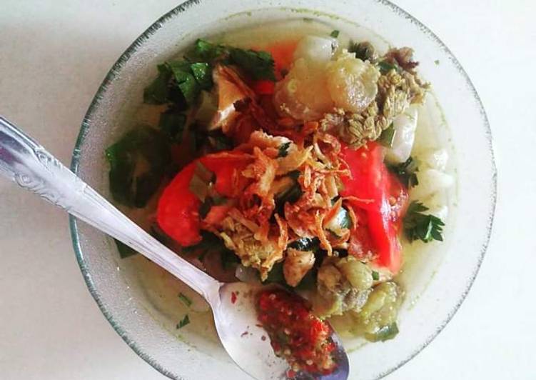 Soto bogor bumbu indofood