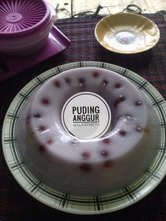 Foto resep Puding Anggur