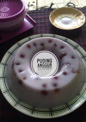 Foto resep Puding Anggur