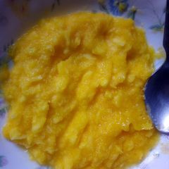 A picture of Mango dipping#season ingredients contest.