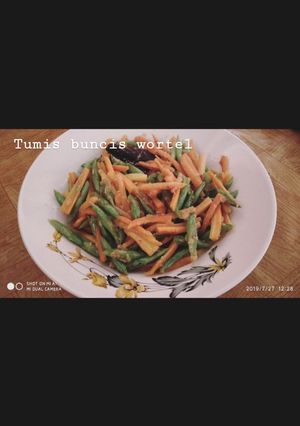 Foto resep Tumis buncis wortel