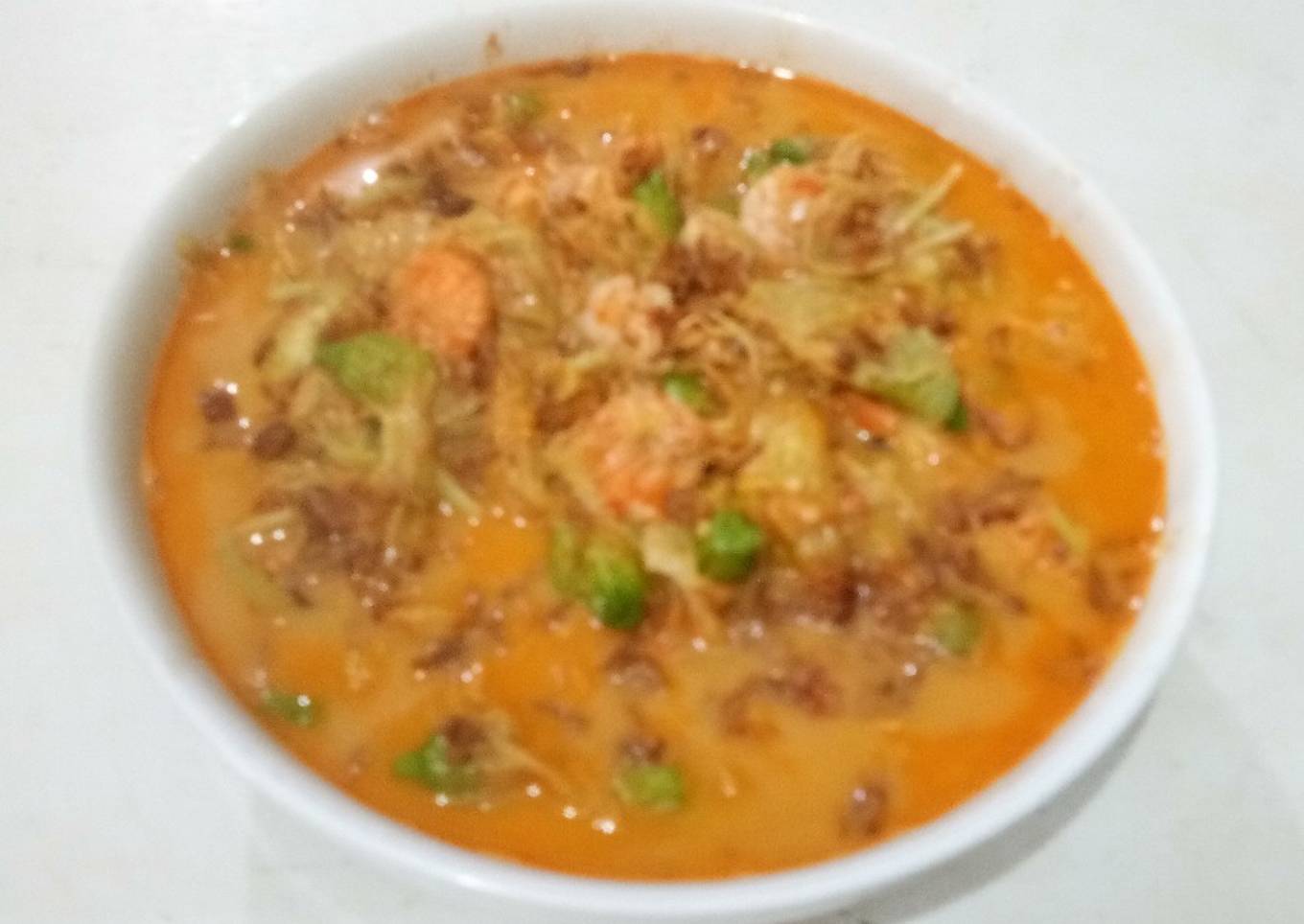 Sambel goreng udang kembang turi