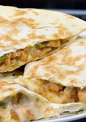 صورة لوصفة كساديا دجاج 🌮