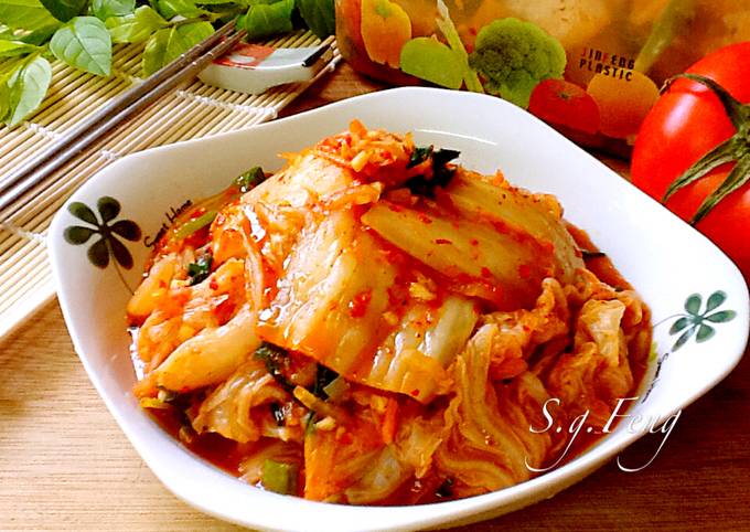 韓式泡菜 食譜成品照片