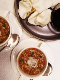 A picture of Hot & Sour Soup.
