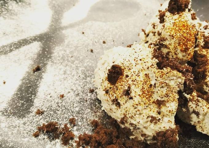 Steps to Make Eric Ripert Tiramisu icecream