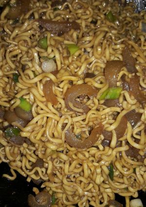 Foto resep Mie goreng kikil